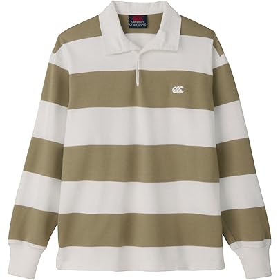 Amazon.co.jp: [カンタベリー] ラガーシャツ 4INCH STRIPE RUGBY